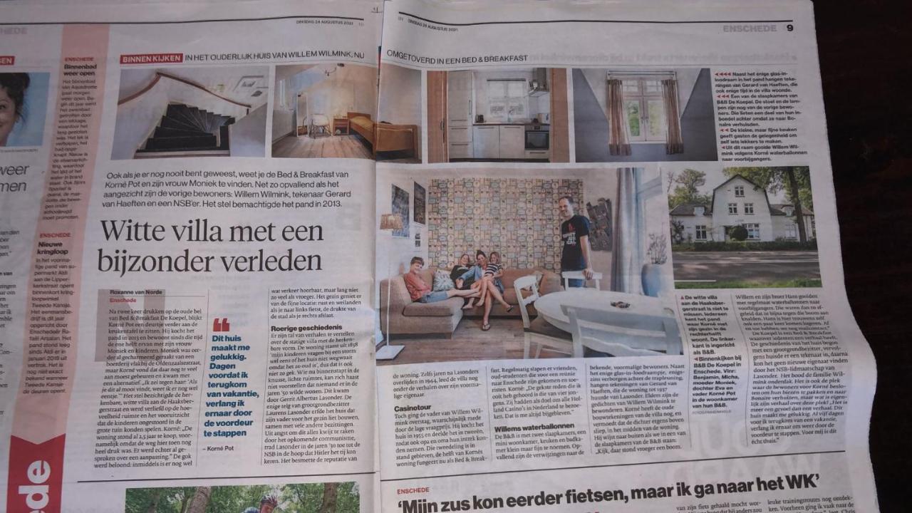 Koepel Enschede Guest House Luaran gambar